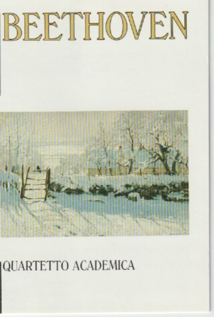 Beethoven String Quartets · Quartetto Academica
